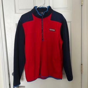 Vineyard vines fleece half zip